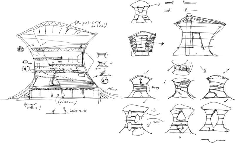 Diagrams, Museo Soumaya. FREE / Fernando Romero EnterprisE.