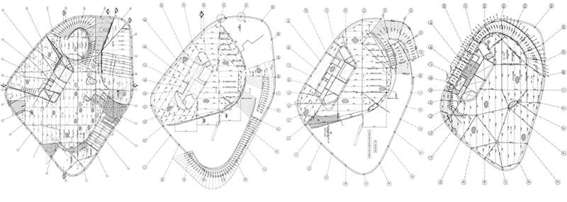Plans, Museo Soumaya. FREE / Fernando Romero EnterprisE.