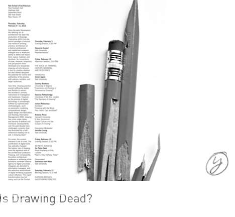 symposium: Is Drawing Dead? symposium: Is Drawing Dead?