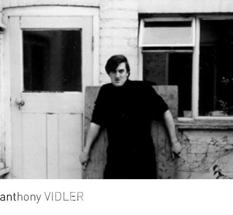 anthony VIDLER anthony VIDLER
