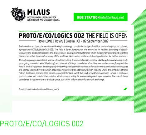 PROTO/E/CO/LOGICS 002 PROTO/E/CO/LOGICS 002