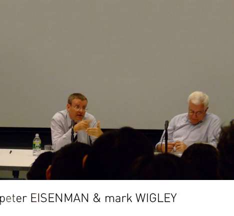 peter EISENMAN & mark WIGLEY peter EISENMAN & mark WIGLEY