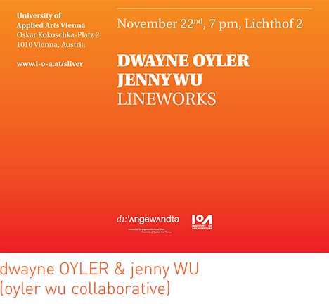 dwayne OYLER & jenny WU dwayne OYLER & jenny WU