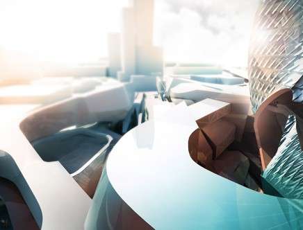 Brandon Scott SAMPSON, "Void Tower | Downtown Los Angeles." Exterior rendering.