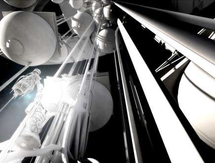 Erdem TUZUN, "Leaving The Planet by The Space Elevator."