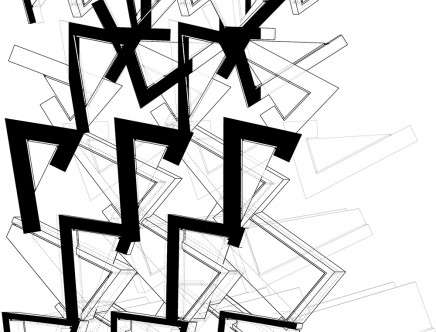 Fig. 2: Plan drawing (design studio project), David George, Rensselaer Polytechnic Institute (RPI), 2012.