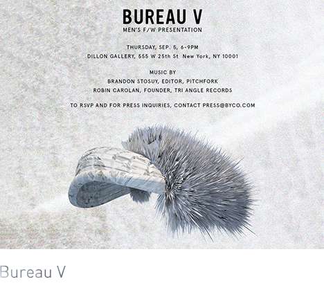 Bureau V, Capsule Collection. Bureau V, Capsule Collection.