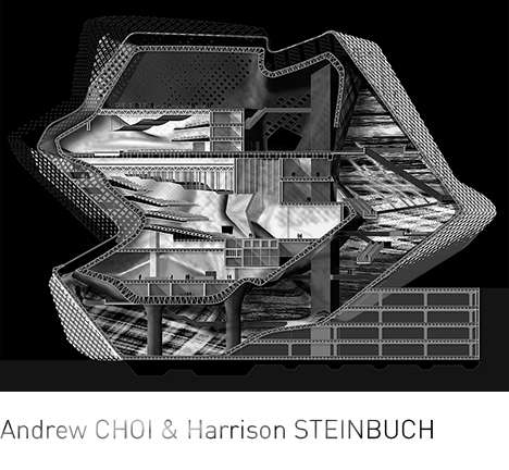 CHOI & STEINBUCH, Visceral Painterly: Shadows Refine Form. Section. CHOI & STEINBUCH, Visceral Painterly: Shadows Refine Form. Section.
