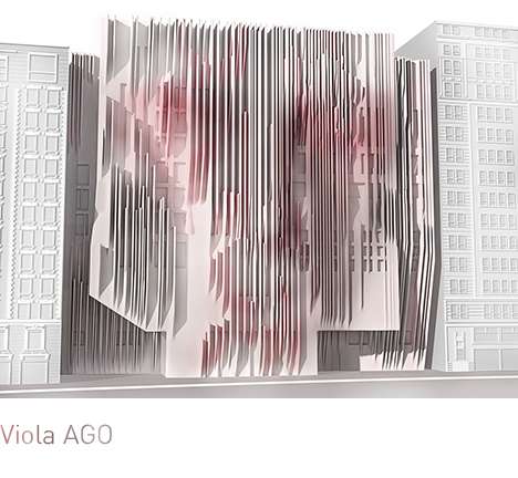 Viola AGO, "BLUSH." Physical model. Viola AGO, "BLUSH."