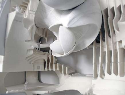 Benjamin ENNEMOSER & Csenge LÁNSZKI, "Massive Movement." Physical model.