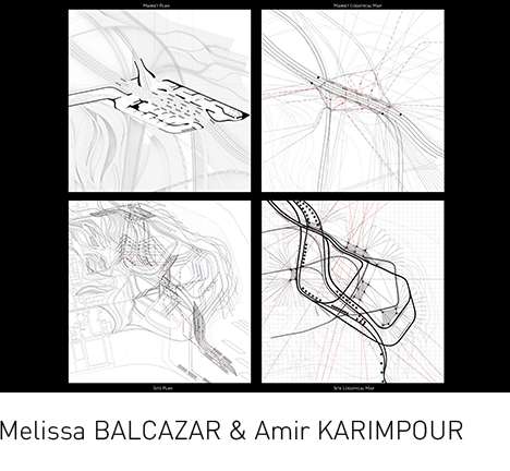 Melissa BALCAZAR & Amir KARIMPOUR, "Intermodal Urbanism." Melissa BALCAZAR & Amir KARIMPOUR, "Intermodal Urbanism."