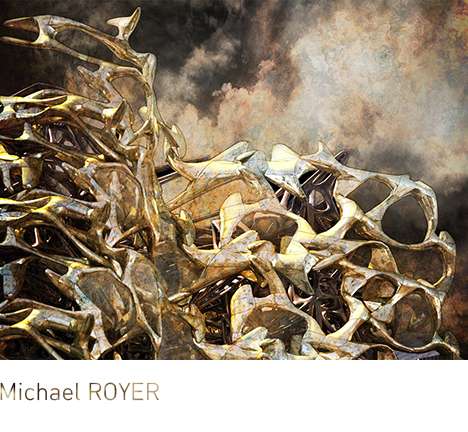 Michael ROYER, "Colonizing Rococo." Facade, detail. Michael ROYER, "Colonizing Rococo." Facade, detail.