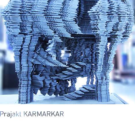 Prajakt KARMARKAR, "invisible DRAWING: Presence of Absence." Model. Prajakt KARMARKAR, "invisible DRAWING: Presence of Absence." Model.