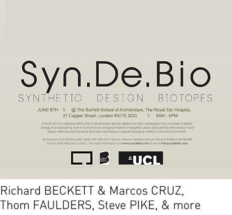 Syn.de.Bio Symposium O1. Syn.de.Bio Symposium O1.
