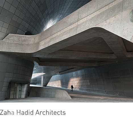 Zaha Hadid Architects, "Dongdaemun Design Plaza (DDP)." Photo: Virgile Simon BERTRAND. Zaha Hadid Architects, "Dongdaemun Design Plaza (DDP)." Photo: Virgile Simon BERTRAND.