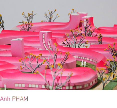 Anh PHAM, "Psychedelic Suburbs." Model. Photo: Brandon BIEDERMAN. Anh PHAM, "Psychedelic Suburbs." Model. Photo: Brandon BIEDERMAN.