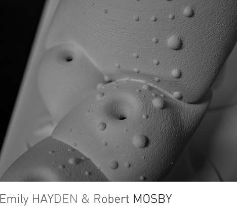 Emily HAYDEN & Robert MOSBY, "Snuggle." Model. Emily HAYDEN & Robert MOSBY, "Snuggle." Model.