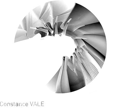 Constance VALE, "Cyclic Metamorphosis." Temporal interior elevation. Constance VALE, "Cyclic Metamorphosis." Temporal interior elevation.