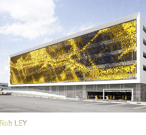 Rob LEY, "May/September: Eskenazi Hospital Parking Structure Facade." Rob LEY, "May/September: Eskenazi Hospital Parking Structure Facade."