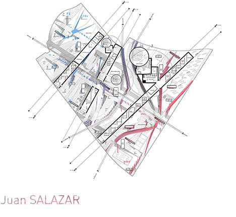 Juan SALAZAR, "The Map Is Not The Territory." Floor plan. Juan SALAZAR, "The Map Is Not The Territory." Floor plan.