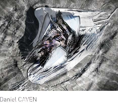Daniel CAVEN, "Anamorphic Carcases." Bird's-eye rendering. Daniel CAVEN, "Anamorphic Carcases." Bird's-eye rendering.