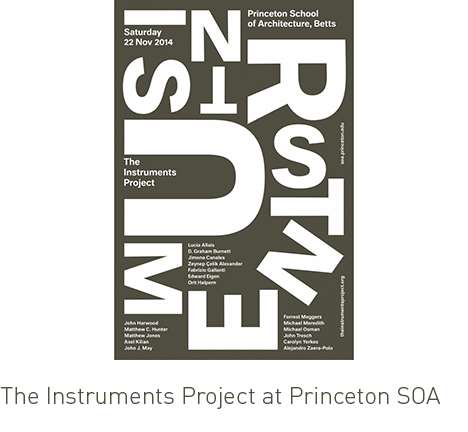 The Instruments Project: Princeton Conversations. The Instruments Project: Princeton Conversations.