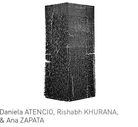 Daniela ATENCIO, Rishabh KHURANA, & Ana ZAPATA, "Multi-Textural Extrusions." Daniela ATENCIO, Rishabh KHURANA, & Ana ZAPATA, "Multi-Textural Extrusions."
