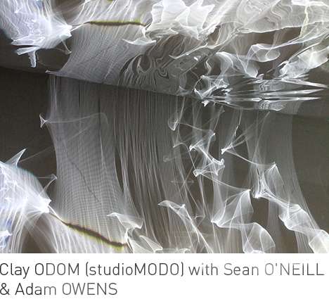 Clay ODOM (studioMODO) with Sean ONEILL & Adam OWENS, "Tesseract Series." Clay ODOM (studioMODO) with Sean ONEILL & Adam OWENS, "Tesseract Series."