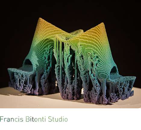 Francis Bitonti Studio, "Molecule." Francis Bitonti Studio, "Molecule."