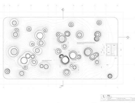 Andrea YOAS & Karen MARTIN, "Museum for Useless Objects." Floor plan, roof level.
