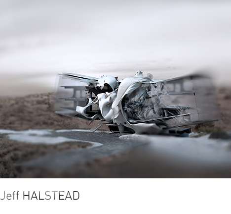 Jeff HALSTEAD, "Glass House." Jeff HALSTEAD, "Glass House."