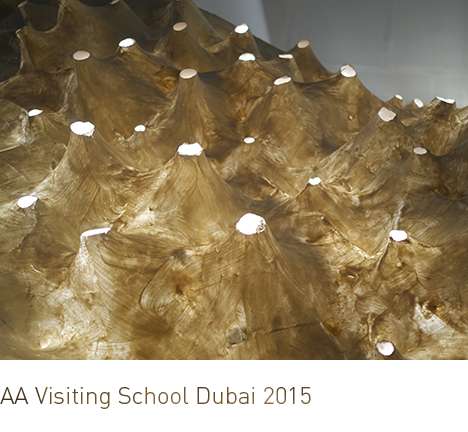 AA Visiting School Dubai 2015, "Expocity 2020: Accelerating Processes." Photo: Riyad JOUCKA. AA Visiting School Dubai 2015, "Expocity 2020: Accelerating Processes." Photo: Riyad JOUCKA.