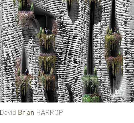 David Brian HARROP, "45 Thompson Street." Exterior elevation. David Brian HARROP, "45 Thompson Street." Exterior elevation.