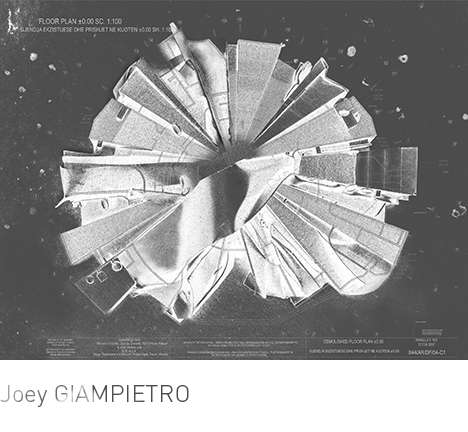 Joey GIAMPIETRO, "The Pyramid of Tirana." Floor plan. Joey GIAMPIETRO, "The Pyramid of Tirana." Floor plan.