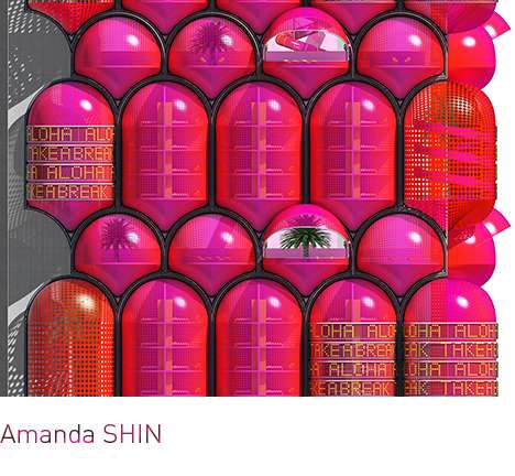 Amanda SHIN, "Staycation." Amanda SHIN, "Staycation."