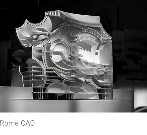 Rome CAO, "Obstinate Sphere." Model. Rome CAO, "Obstinate Sphere." Model.
