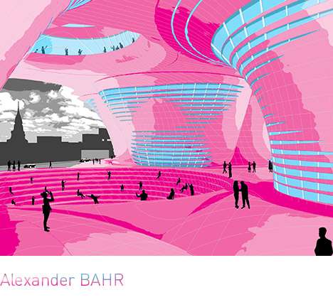 Alexander BAHR, "inSPIRE REVOLUTION." Interior rendering. Alexander BAHR, "inSPIRE REVOLUTION." Interior rendering.