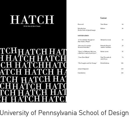 "Hatch: On the State of Quick Images." "Hatch: On the State of Quick Images."