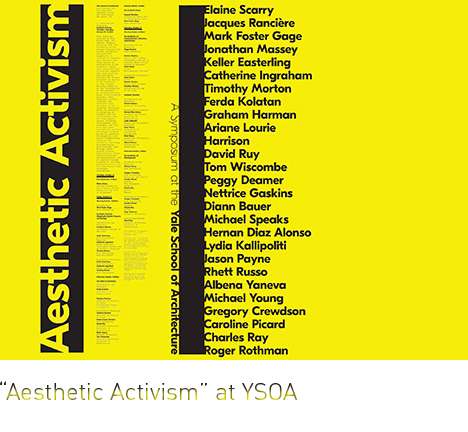 "Aesthetic Activism." "Aesthetic Activism."