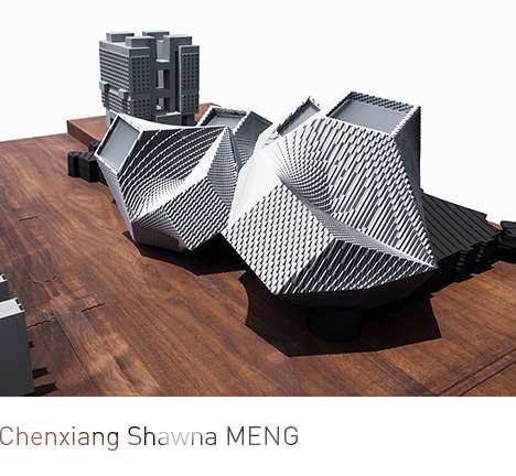 Chenxiang Shawna MENG, "MEGA Monolithic Form." Chenxiang Shawna MENG, "MEGA Monolithic Form."