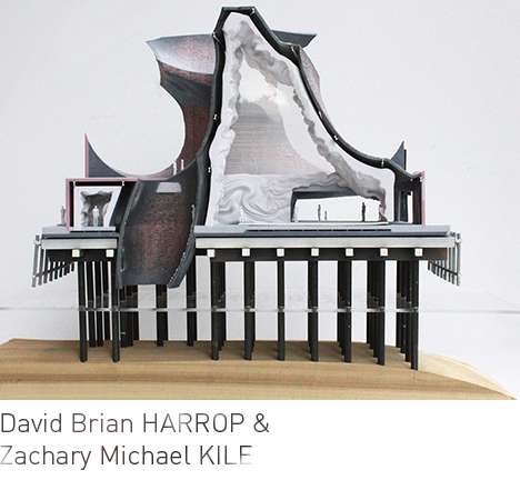 David Brian HARROP & Zachary Michael KILE, "Tribeca Rock." Model. David Brian HARROP & Zachary Michael KILE, "Tribeca Rock." Model.