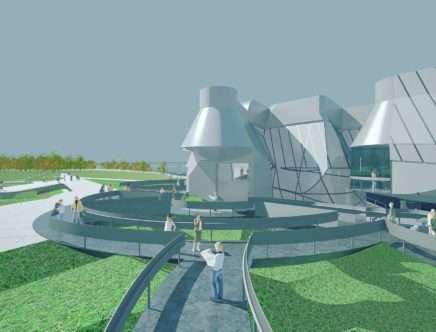 Preliminary Research Office, "Yeoui Naru Ferry Terminal", Render