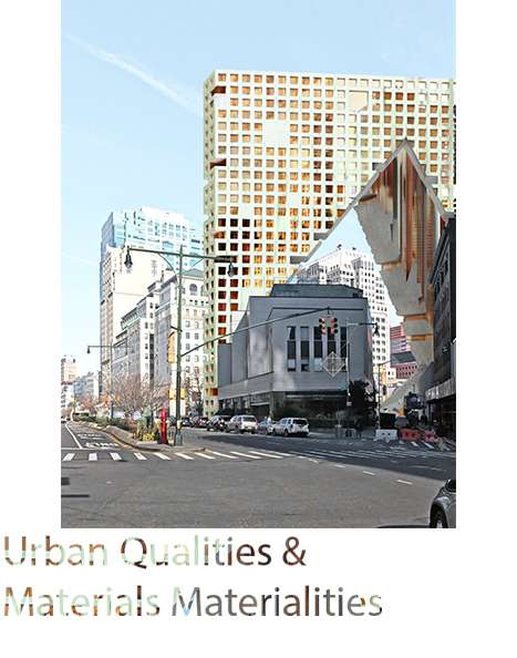 Urban Qualities & Materials Materialities